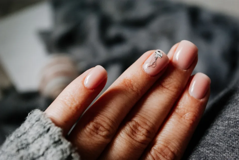 Các lọ màu nhuộm trên kệ